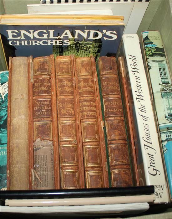 Box of books on Architecture